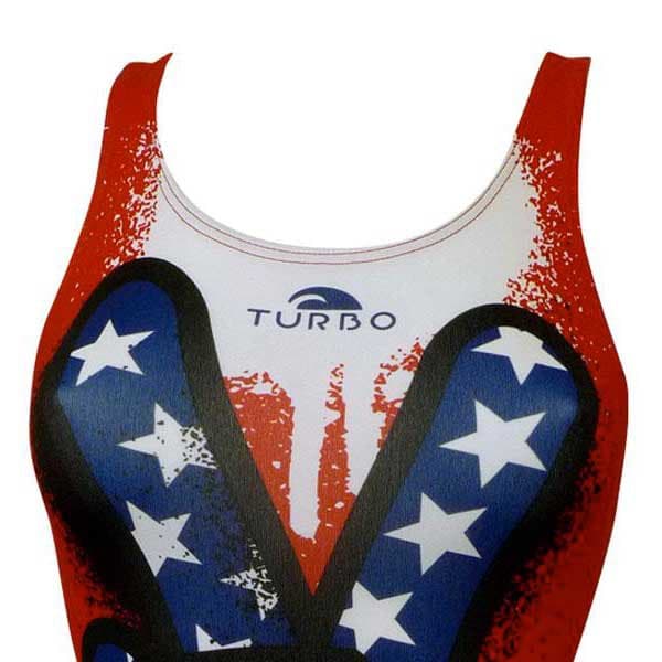 Turbo Badedragt Victory Pro Resist Rød 9-10 Years Pige