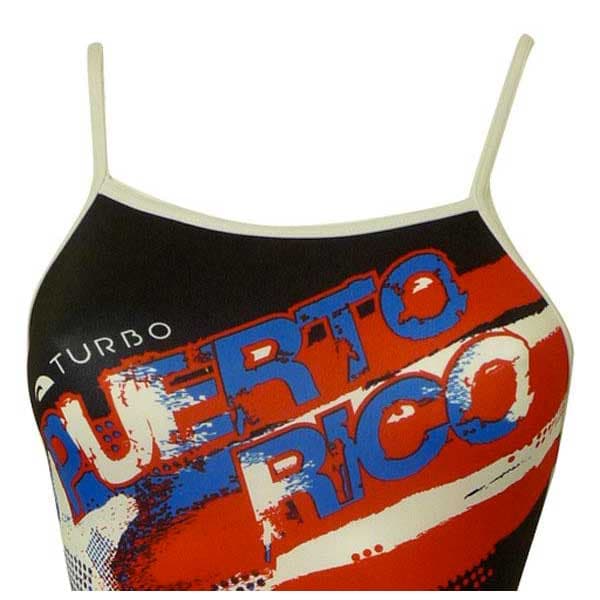 Turbo Badedragt Puerto Rico Sort L Kvinde