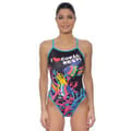 Miniatyrbillede 1 af 2: Turbo Badedragt Coral Reeps Sort 3XL Kvinde