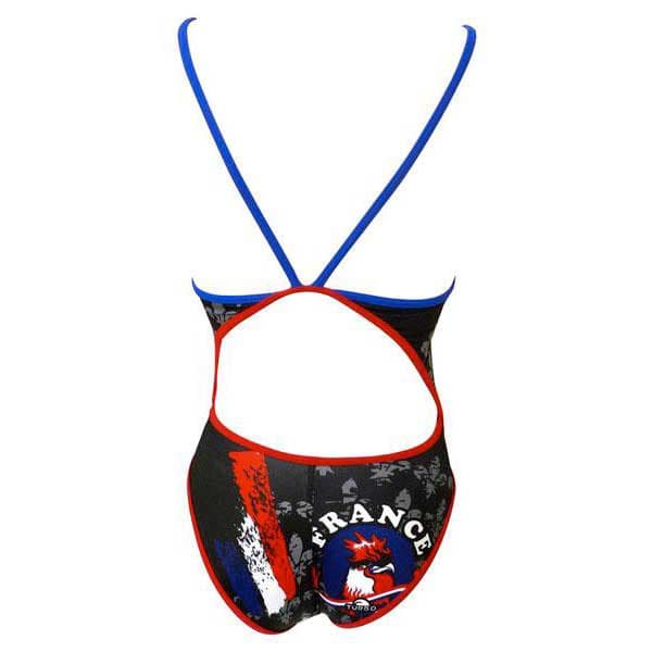 Turbo Badedragt France Coq 895682 Sort 5XL Kvinde
