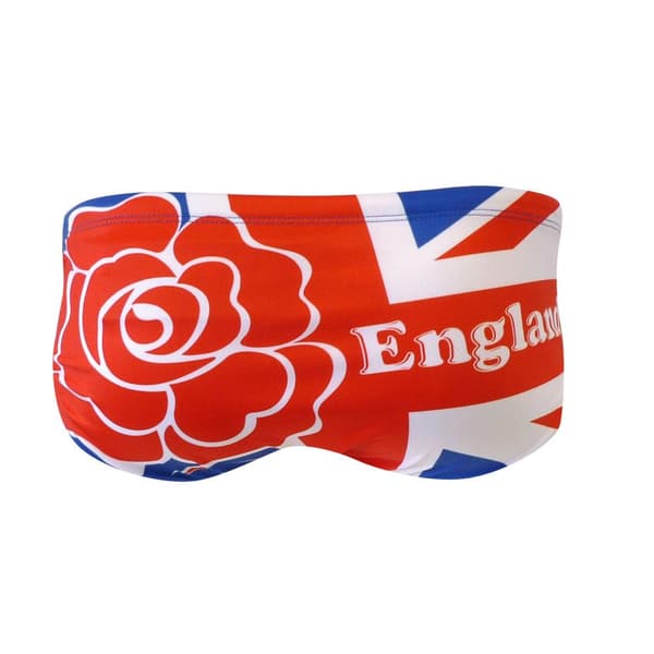 Turbo Simning Kalsonger England Flag Röd M Man