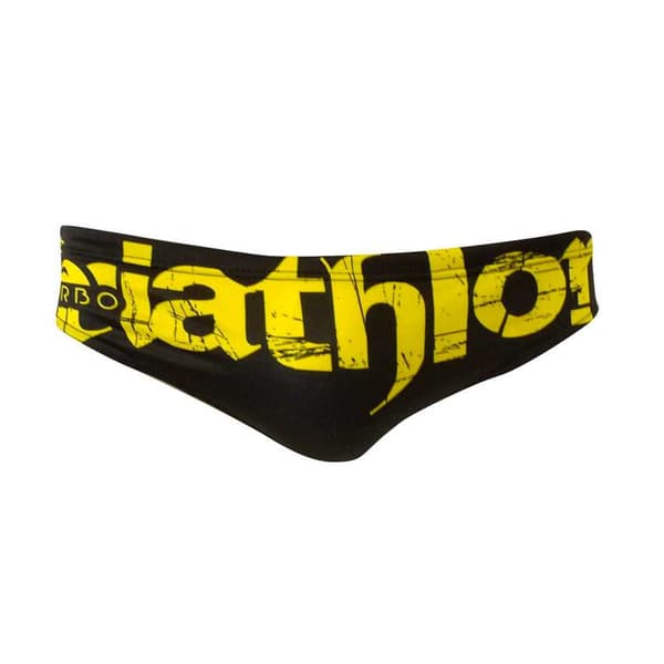 Turbo Svømning Kort Triathlon Basic Gul,Sort S Mand