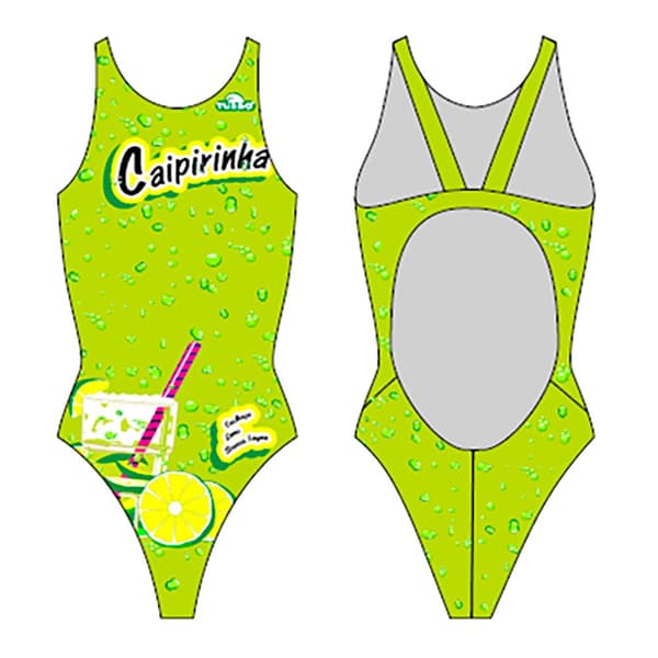 Turbo Badedragt Caipirinha Pro Resist Grøn L Kvinde