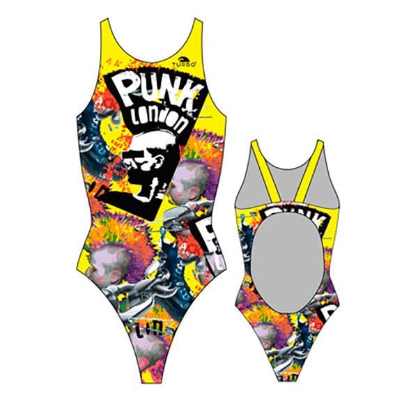 Turbo Badedragt Punk London Pro Resist Flerfarvet M Kvinde