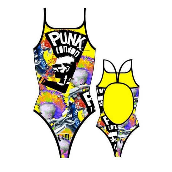 Turbo Badedragt Punk London 892032 Flerfarvet L Kvinde