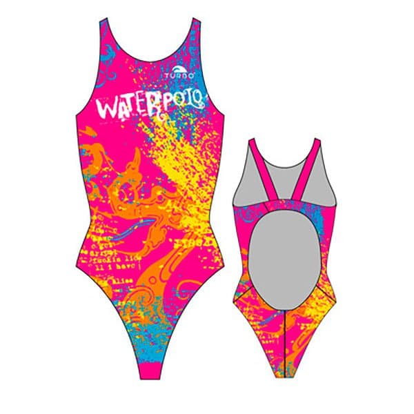Turbo Badedragt Dragonette Pro Resist Rosa M Kvinde