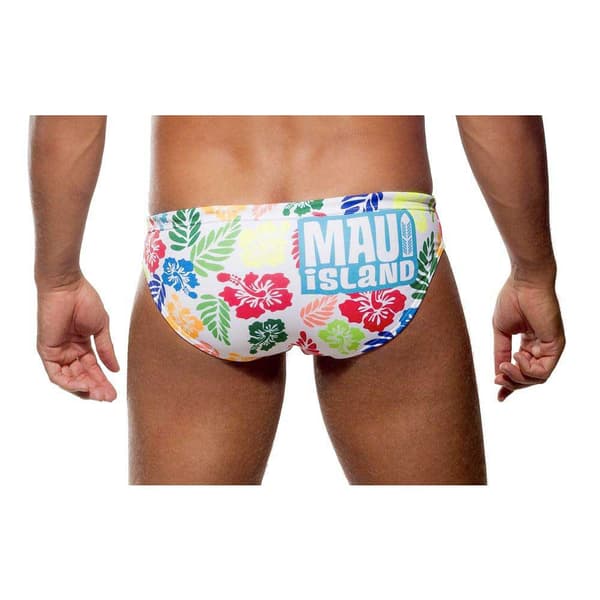 Turbo Svømning Kort Island Hvid 4XL Mand