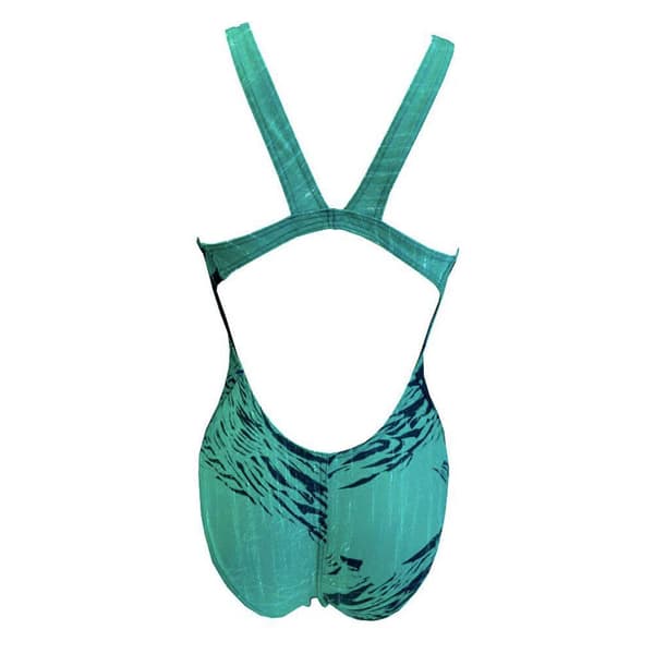 Turbo Badedragt Surfer Hawaii Vintage Grøn M Kvinde