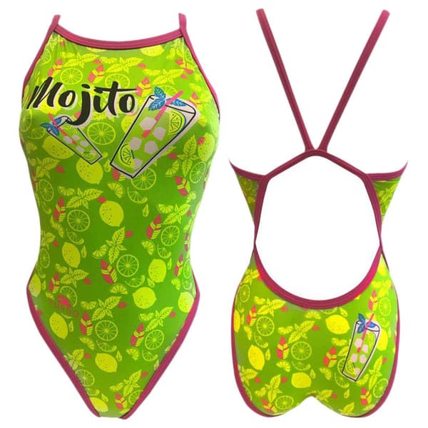 Turbo Baddräkt Mojito 2017 Revolution Grönt 4XL Kvinna