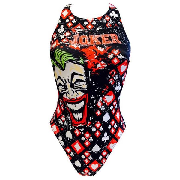 Turbo Badedragt Joker Cards Flerfarvet 5XL Kvinde