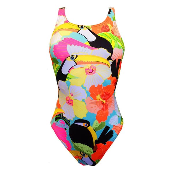 Turbo Badedragt Tropic Vibes Flerfarvet M Kvinde