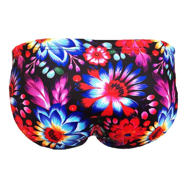 Turbo Svømning Kort Flower Flerfarvet 5XL Mand