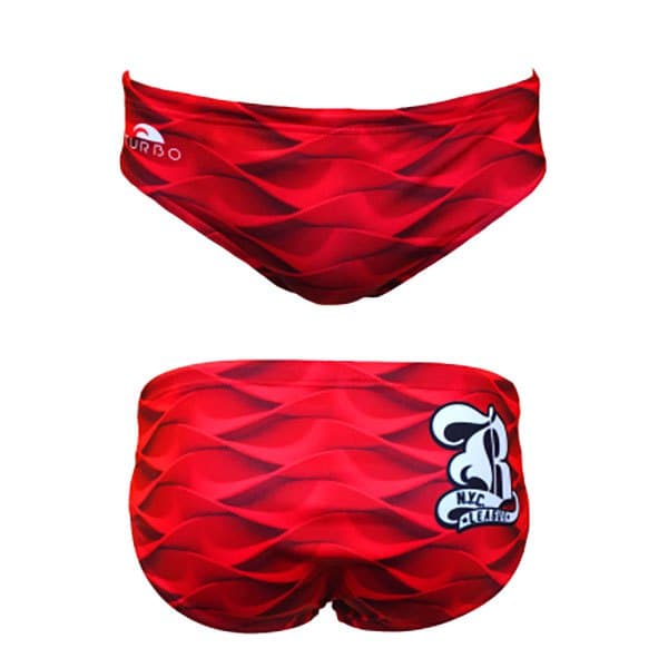 Turbo Uimahousut Red Waves Punainen 3XL Mies