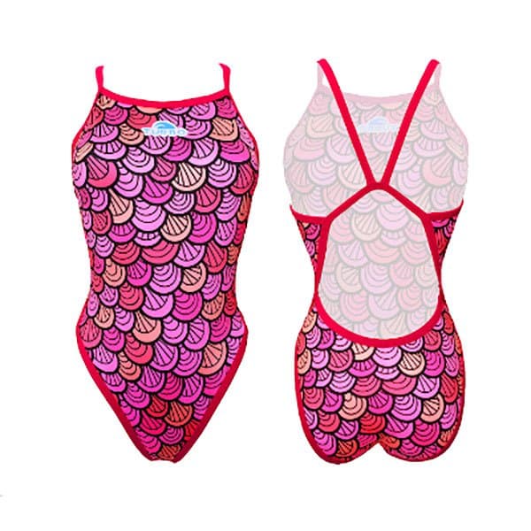 Turbo Badedragt Mermaid Tail Rosa S Kvinde