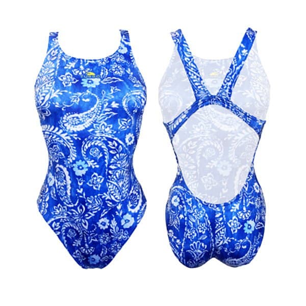 Turbo Uimapuku Cachemir Sininen 4XL Nainen