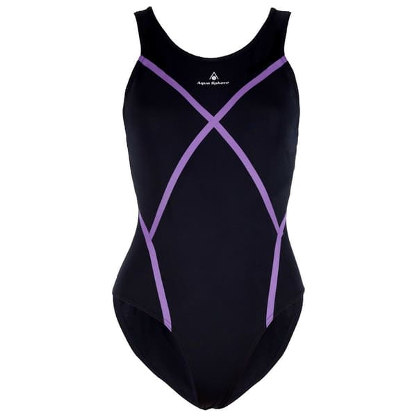 Aquasphere Badedragt Capri Sort FR 48 Kvinde