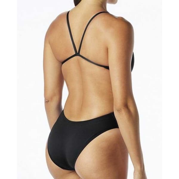 Tyr Badedragt Durafast Elite Solid Cutoutfit Sort 40 Kvinde