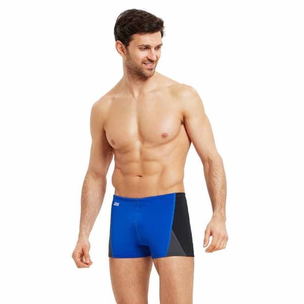 Zoggs Badeshorts Prism Hip Racer Blå 38 Mand