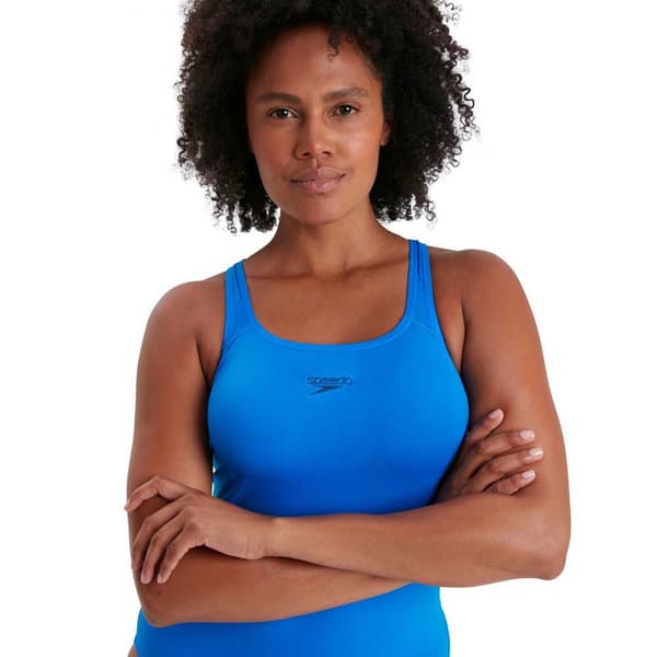 Speedo Badedragt Eco Endurance+ Medalist Blå UK 36 Kvinde