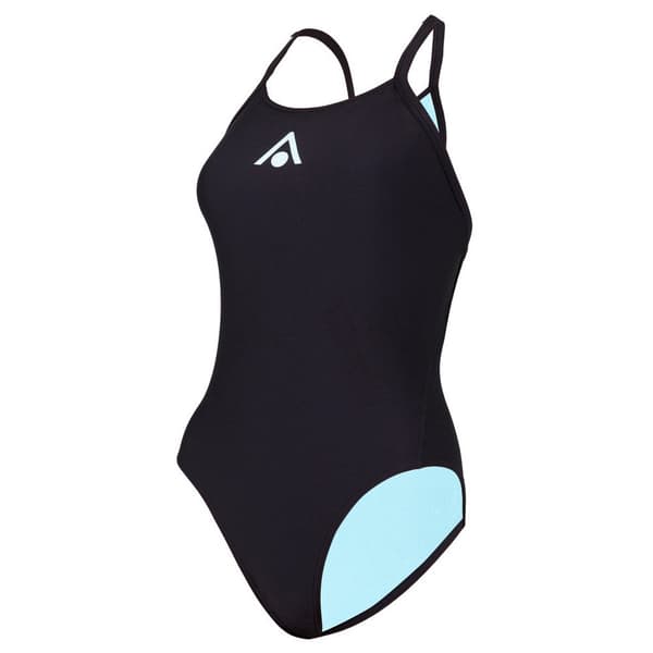 Aquasphere Baddräkt Essential Wide Back Svart FR 46 Kvinna