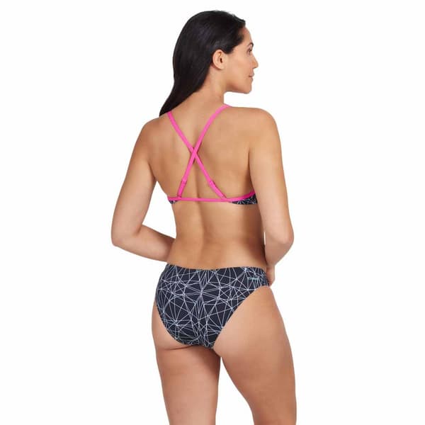 Zoggs Badedragt Tri Back 2 Piece Flerfarvet 32 Kvinde