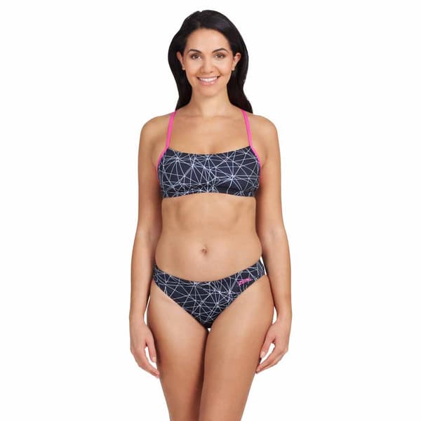 Zoggs Badedragt Tri Back 2 Piece Flerfarvet 32 Kvinde