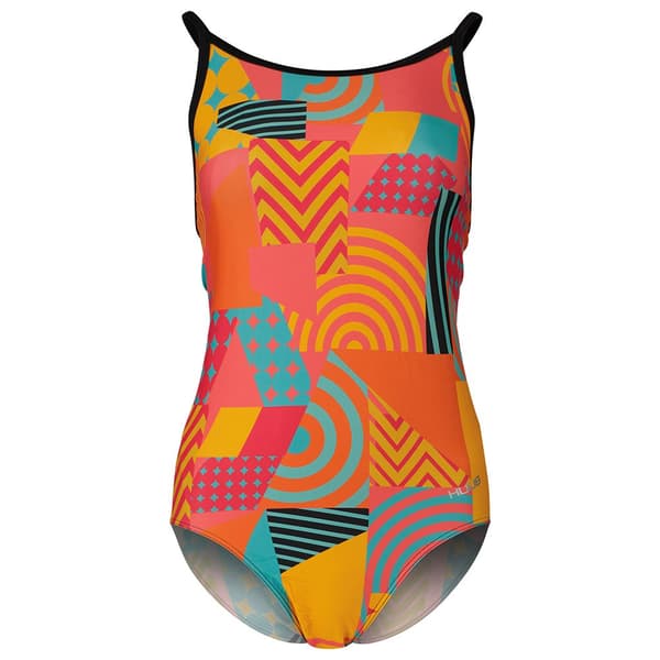Huub Badedragt Her Spirit Orange 18 Kvinde