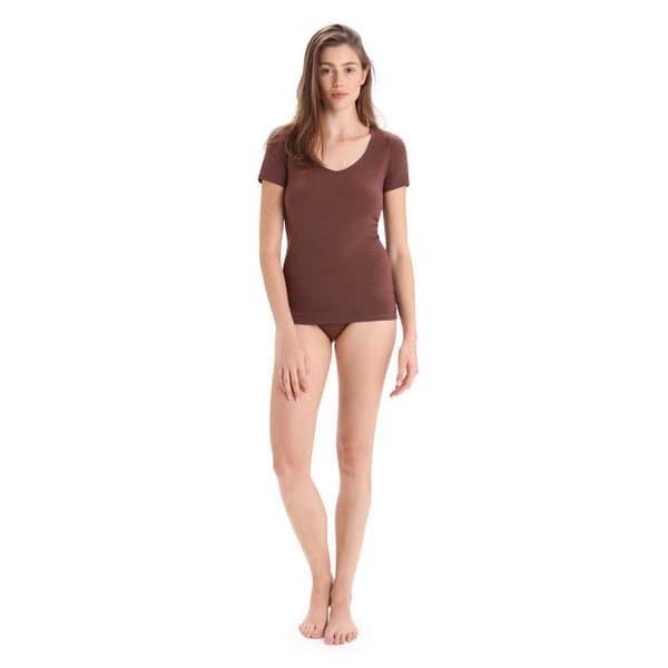 Icebreaker Bikini Underdel Siren Brun XL Kvinna