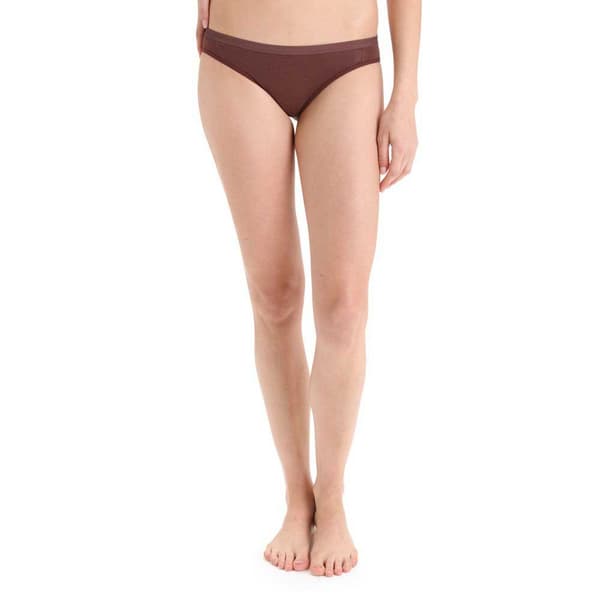 Icebreaker Bikini Underdel Siren Brun XL Kvinna