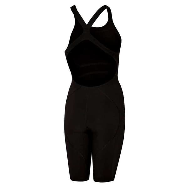 Speedo Öppna Tillbaka Konkurrens Baddräkt Fastskin Lzr Ignite Kneeskin Svart UK 20 Kvinna
