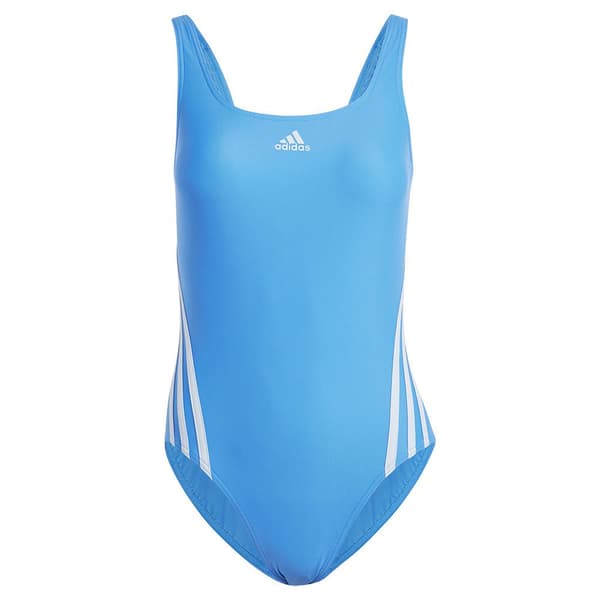 Adidas Badedragt 3 Stripes Blå 34 Kvinde