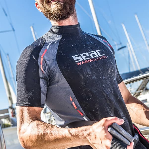 Seacsub Kortærmet T-shirt Titanium Sort M