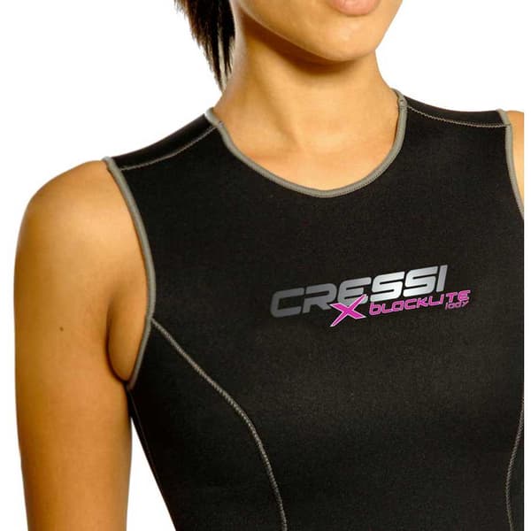 Cressi Liivi Nainen Blacklite 3.5 Mm Musta M