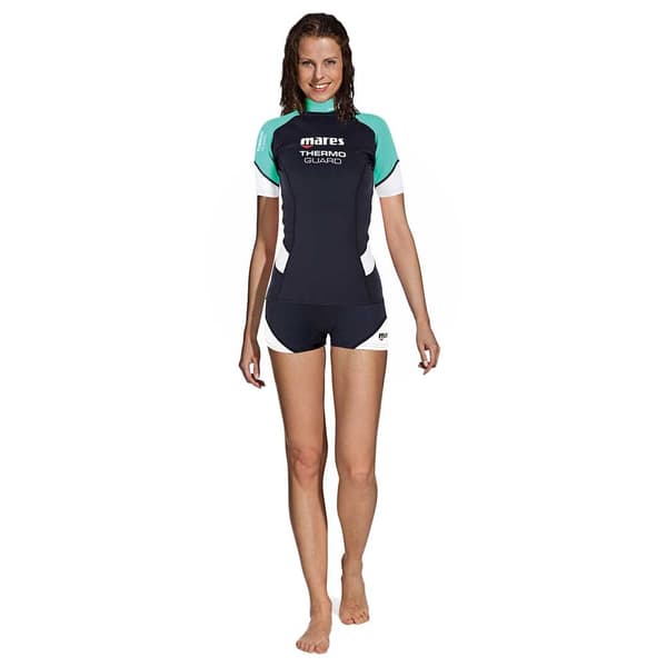 Mares Kortärmad T-shirt Kvinna Thermo Guard 0.5 She Dives Svart XS