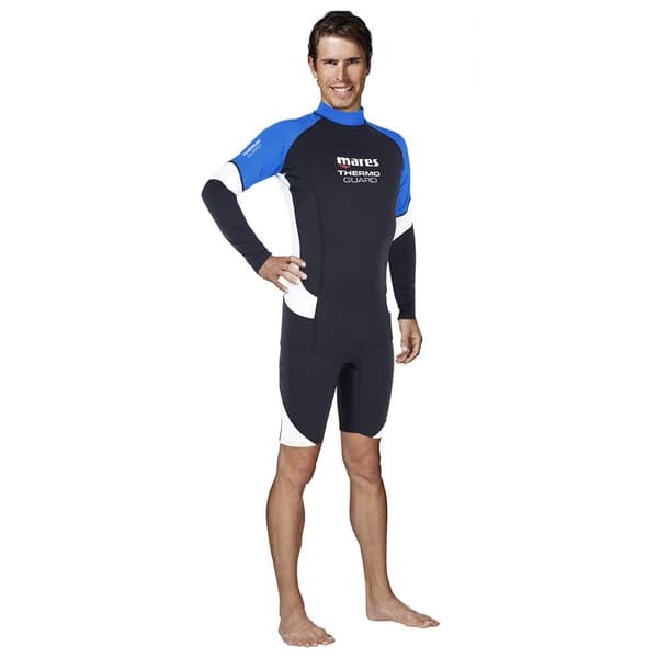 Mares Långärmad T-shirt Thermo Guard 0.5 Mm Blå,Svart 3XL