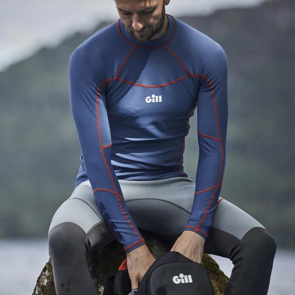 Gill Pro Rash Vest Blå S