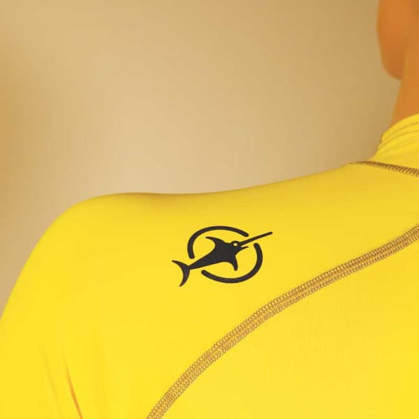 Beuchat Kortärmad T-shirt Atoll Gul M