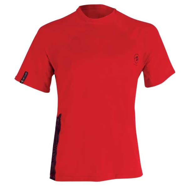 Aqualung Kortærmet T-shirt Rash Guard Xscape Rød 2XL
