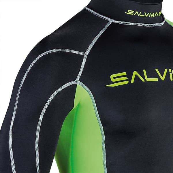 Salvimar Kortærmet T-shirt Rash Guard Grøn,Sort L