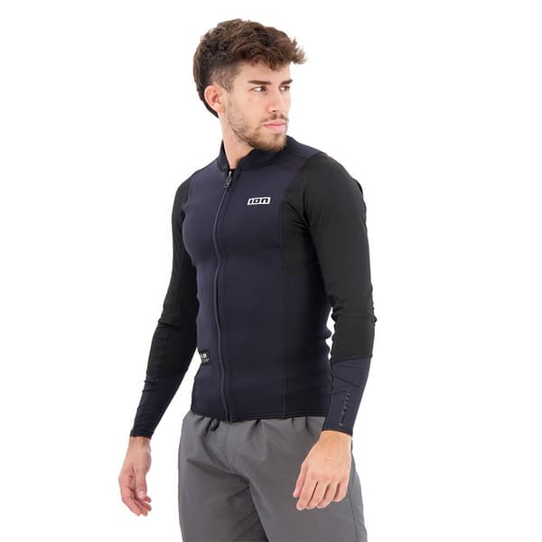 Ion Långärmad T-shirt Neo Zip Top 2/1 Mm Svart M
