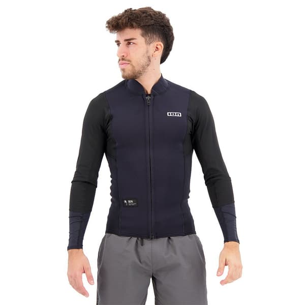 Ion Långärmad T-shirt Neo Zip Top 2/1 Mm Svart M