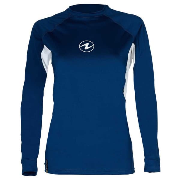 Aqualung Langærmet Kvinde Rashguard Lf Blå XL