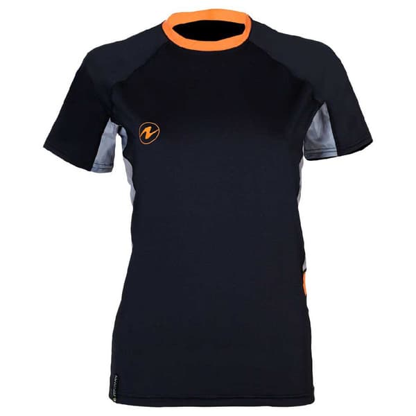 Aqualung Kortärmad Kvinna Rashguard Lf Svart S