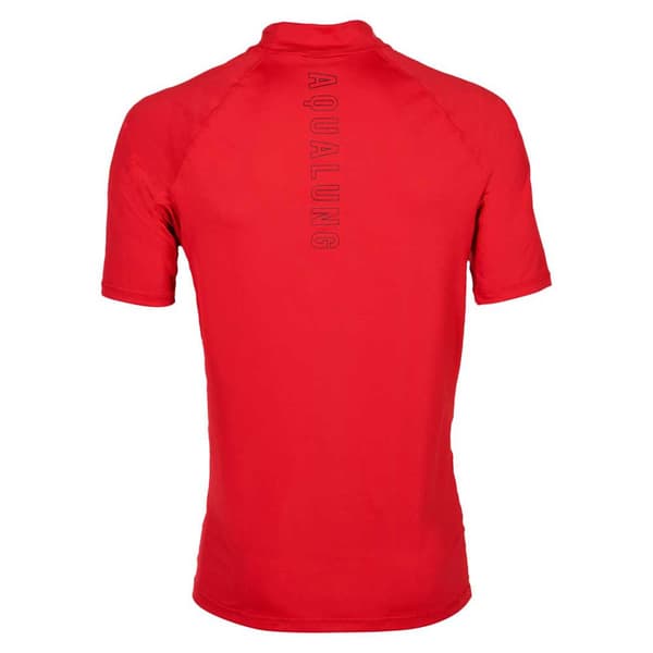 Aqualung Kortærmet Mand Rashguard Sf Rød S