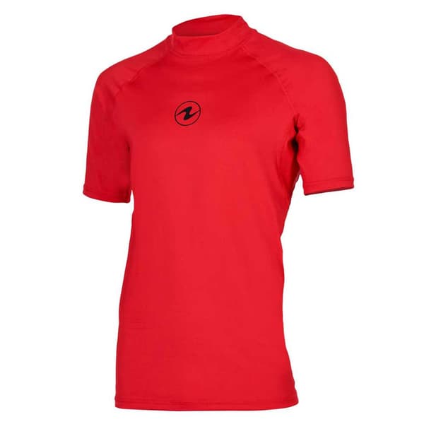 Aqualung Kortärmad Man Rashguard Sf Röd XL