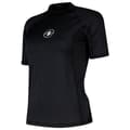 Miniatyrbillede 2 af 3: Aqualung Kortærmet Kvinde Rashguard Sf Sort M