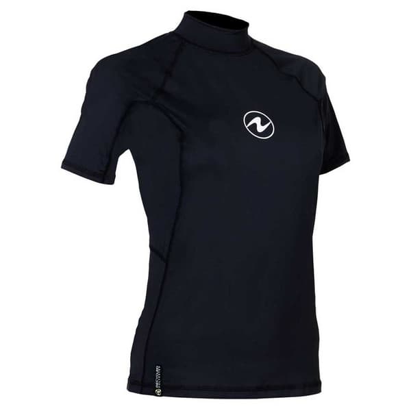 Aqualung Kortærmet Kvinde Rashguard Sf Sort L