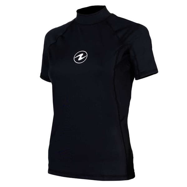 Aqualung Kortærmet Kvinde Rashguard Sf Sort L