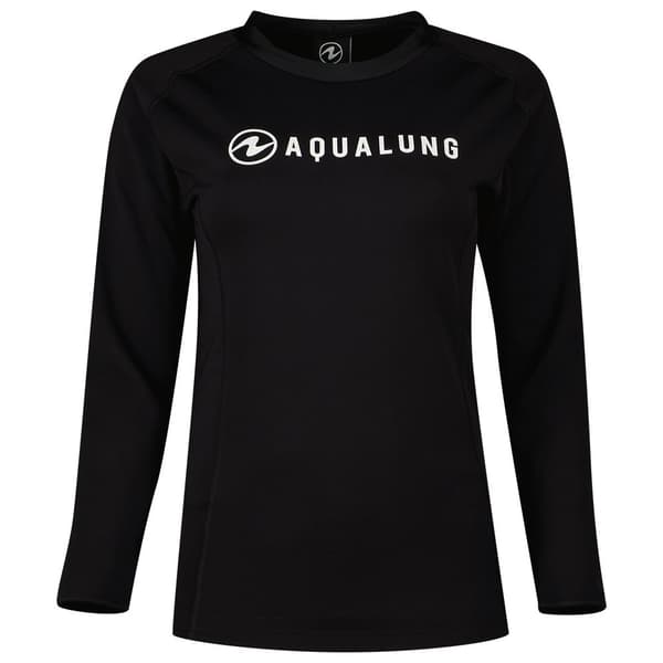 Aqualung Långärmad Kvinna Top Ceramiqskin Svart XL