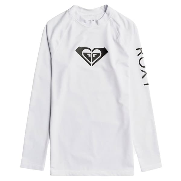 Roxy Helhjertet Rashguard Erjwr03547 Hvid S